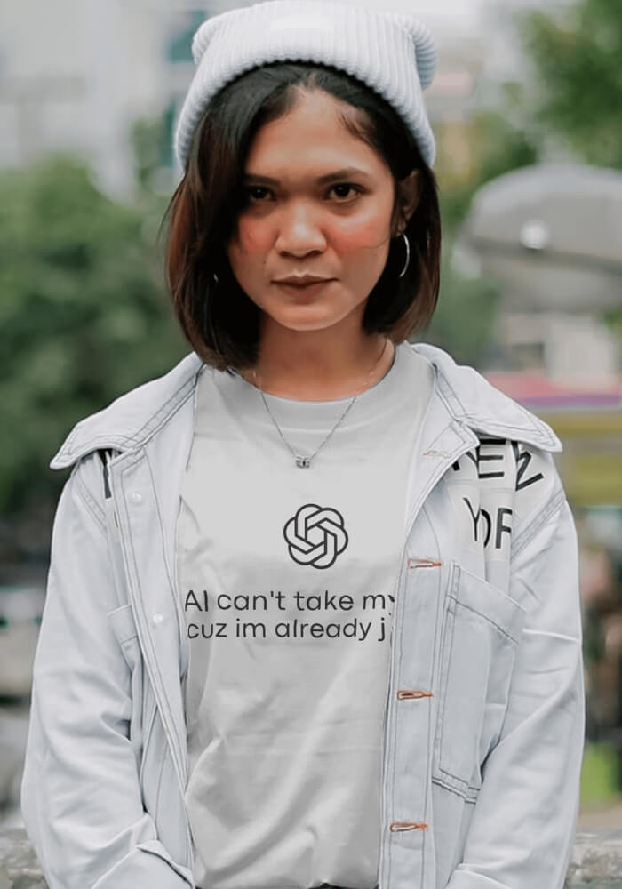 AI Can't Take My Job Tee - KAYSMAR