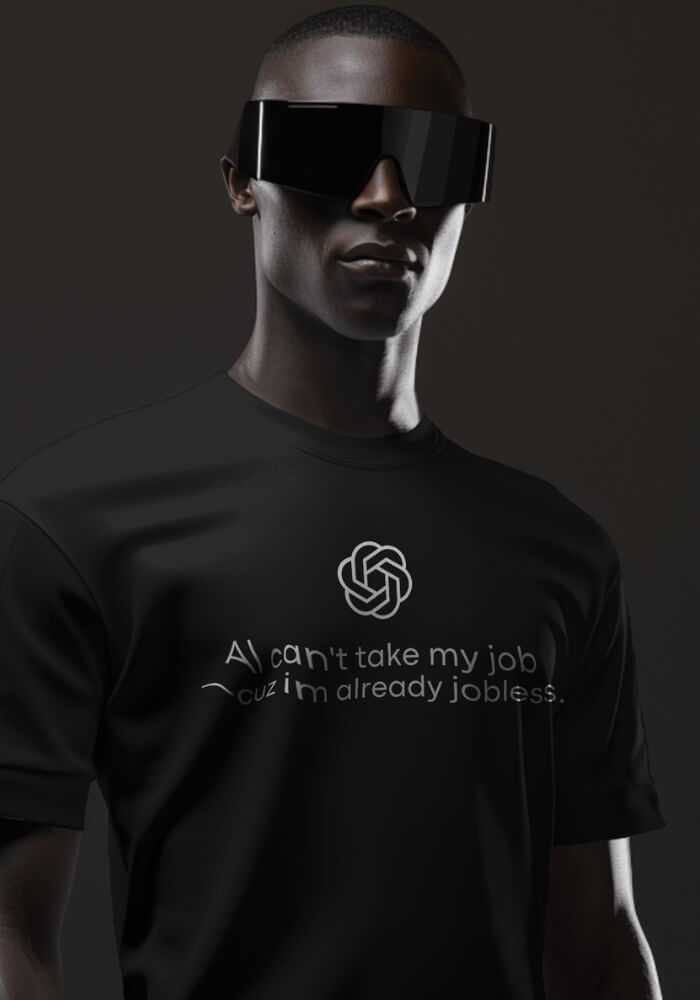 AI Can't Take My Job Tee - KAYSMAR