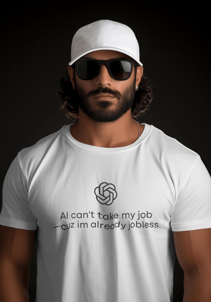 AI Can't Take My Job Tee - KAYSMAR