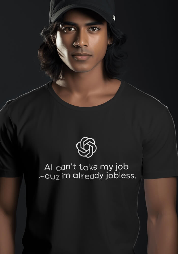 AI Can't Take My Job Tee - KAYSMAR