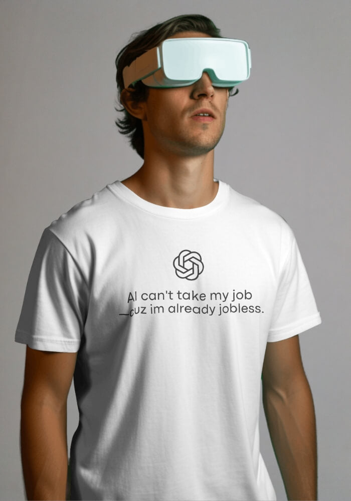 AI Can't Take My Job Tee - KAYSMAR