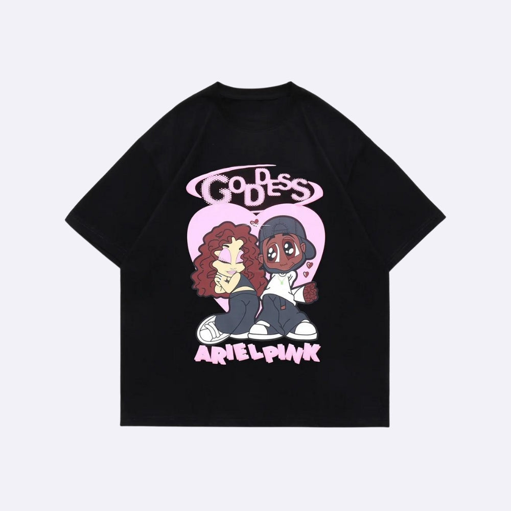 Ariel Pink Cute Couple Tee - KAYSMAR