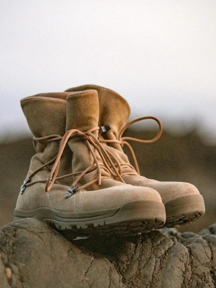 Army Style Lace Up Hiking Boots - KAYSMAR