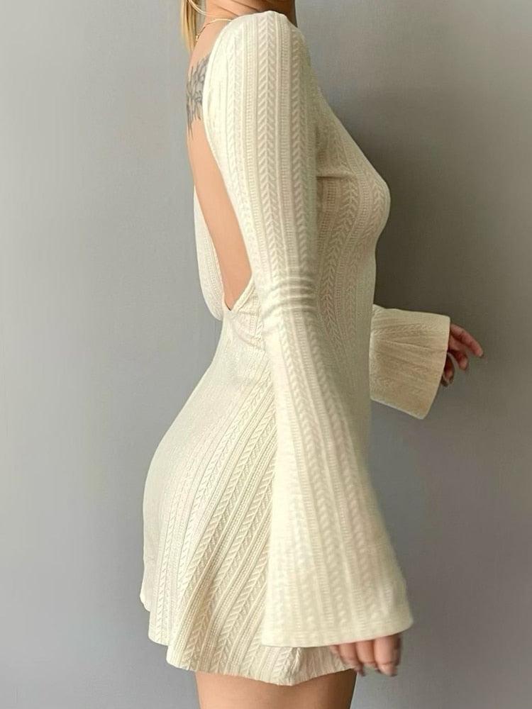 Backless Mini Dress - KAYSMAR
