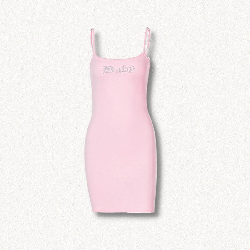 Barbie Baby Bodycon Mini Dress - KAYSMAR