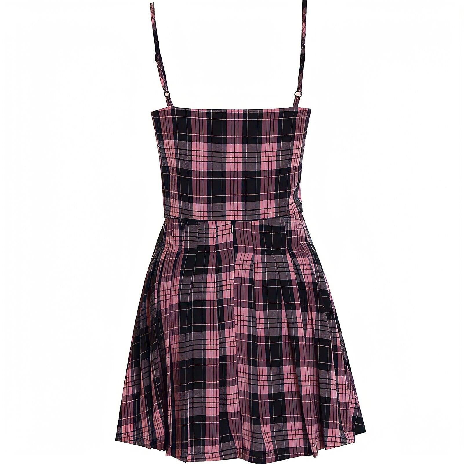 Barbie Mini Skirt & Crop Top Two Piece Set - KAYSMAR