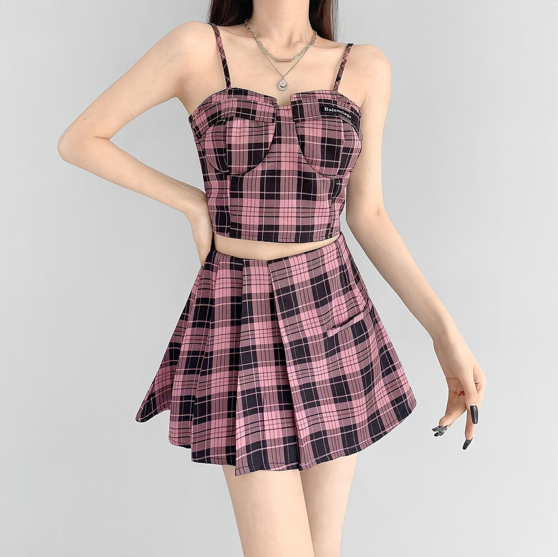 Barbie Mini Skirt & Crop Top Two Piece Set - KAYSMAR