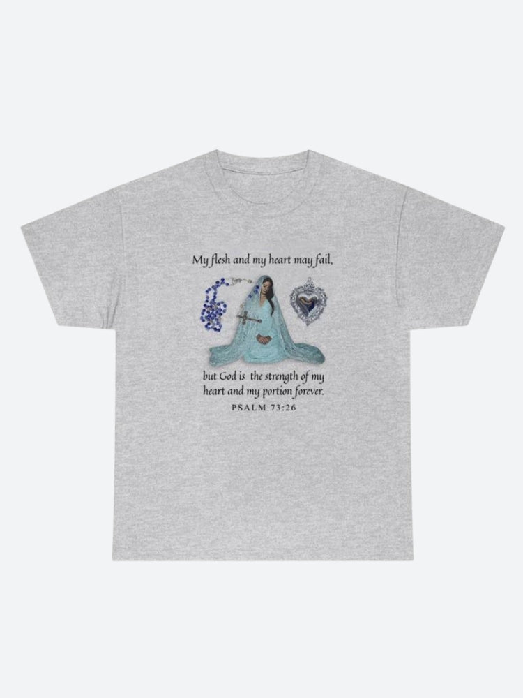 Bible Psalm 73:26 Tee - KAYSMAR