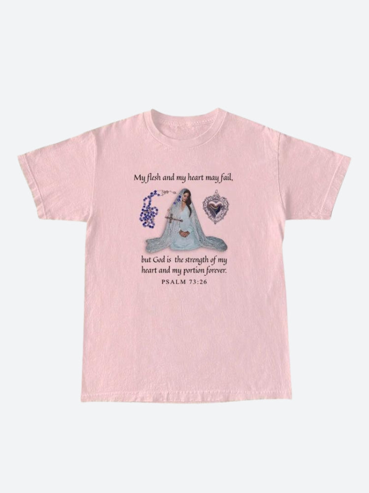 Bible Psalm 73:26 Tee - KAYSMAR
