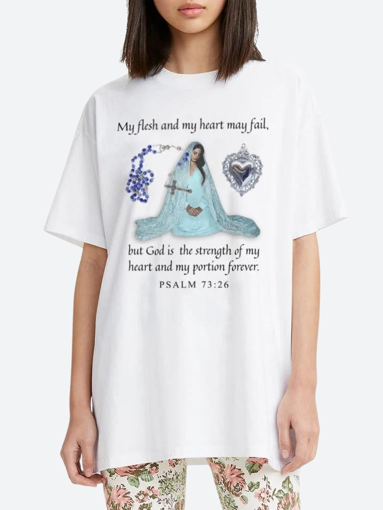 Bible Psalm 73:26 Tee - KAYSMAR