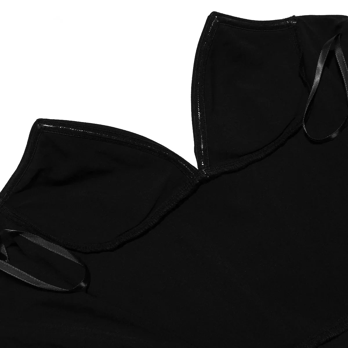 Black Plunge Corset Midi Dress - KAYSMAR