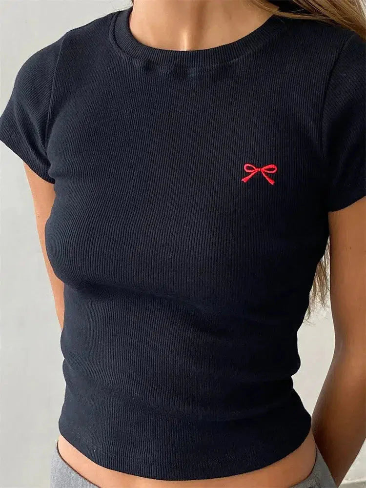 Bow Basic Tee - KAYSMAR