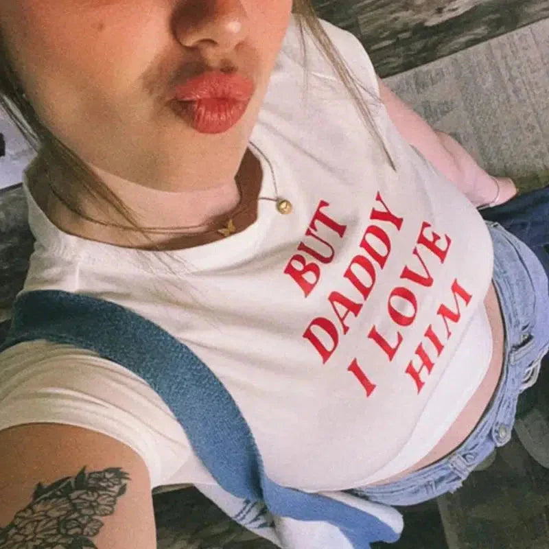But Daddy I Love Him Tee - KAYSMAR