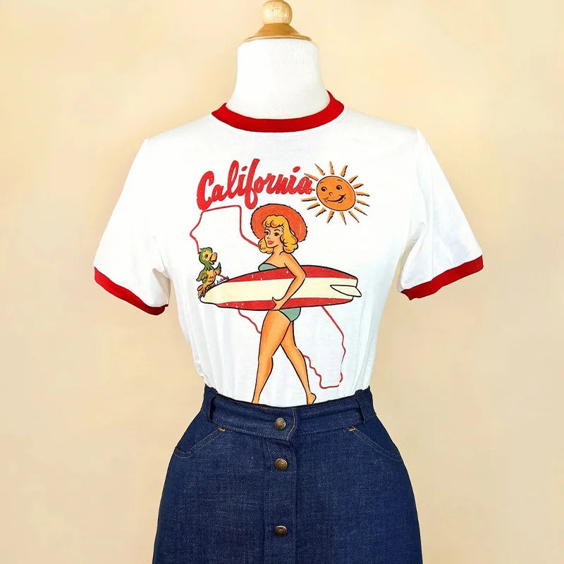 California Ringer Tee - KAYSMAR