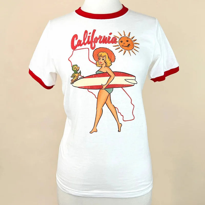 California Ringer Tee - KAYSMAR