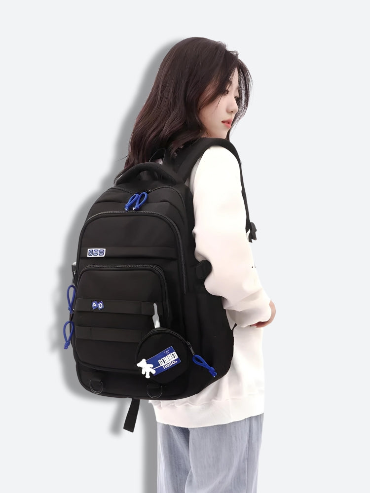 Coin Purse Large School Backpack - KAYSMAR