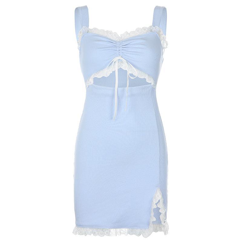 Coquette Cut Out Mini Dress - KAYSMAR