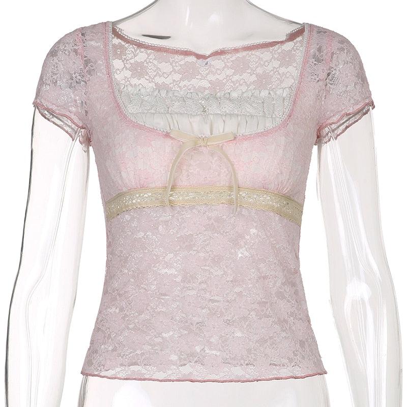 Coquette Lace Detailed Top - KAYSMAR