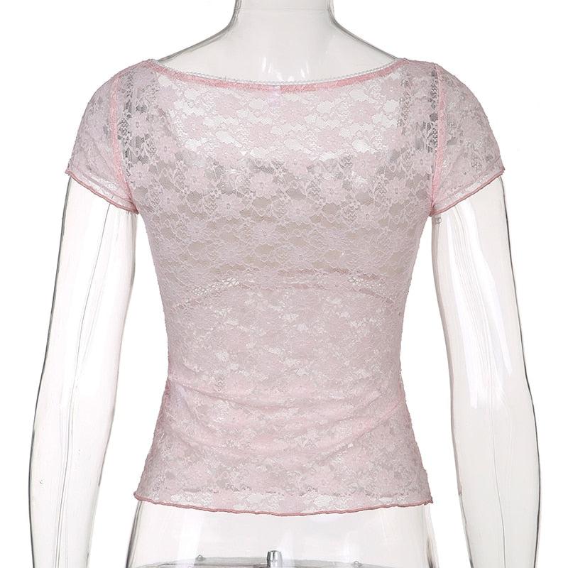 Coquette Lace Detailed Top - KAYSMAR