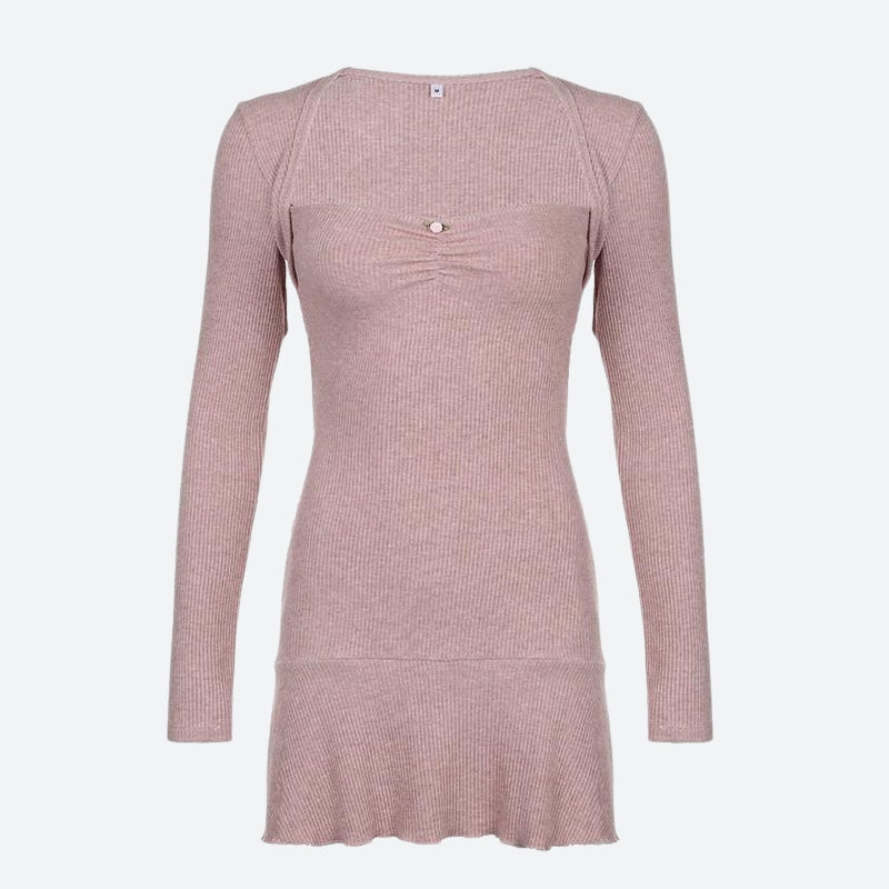 Coquette Pink Mini Dress - KAYSMAR