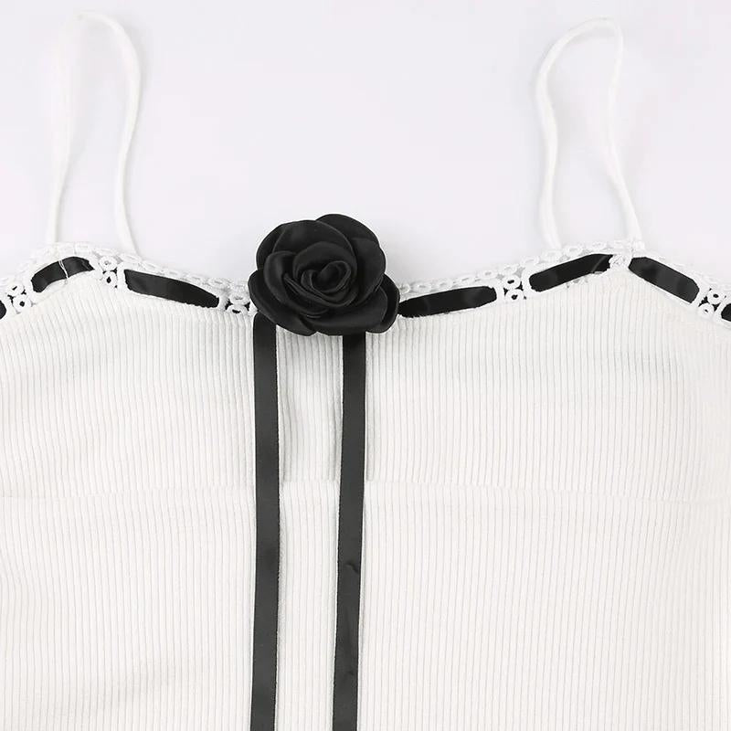 Coquette Rose Corduroy Mini Dress - KAYSMAR