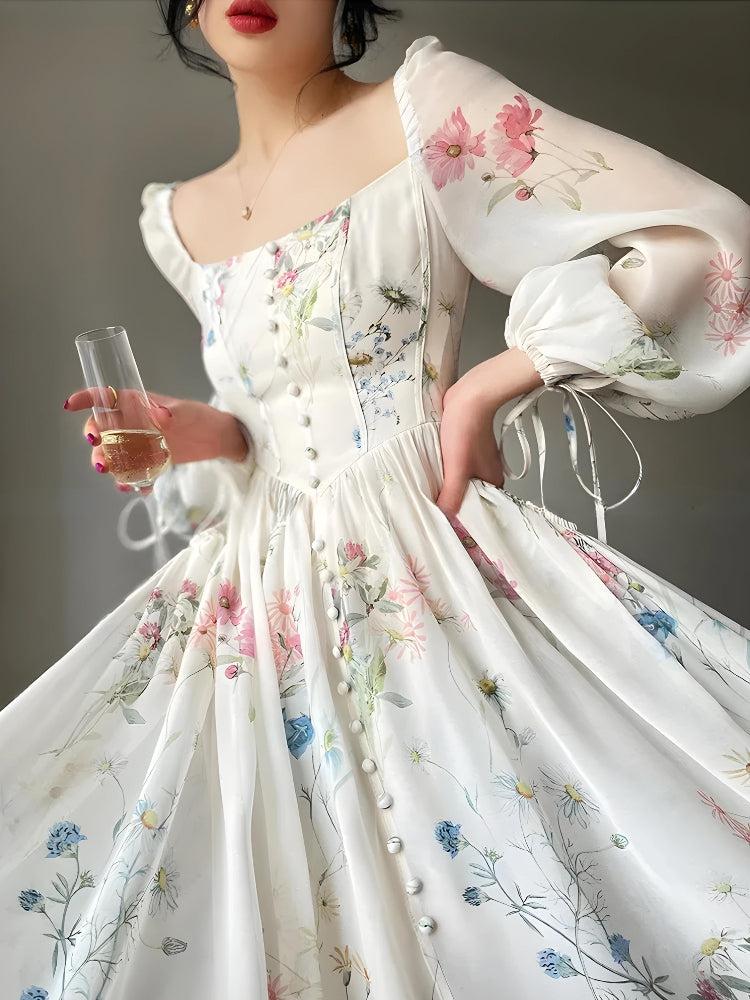 Cottagecore Maxi Dress - KAYSMAR