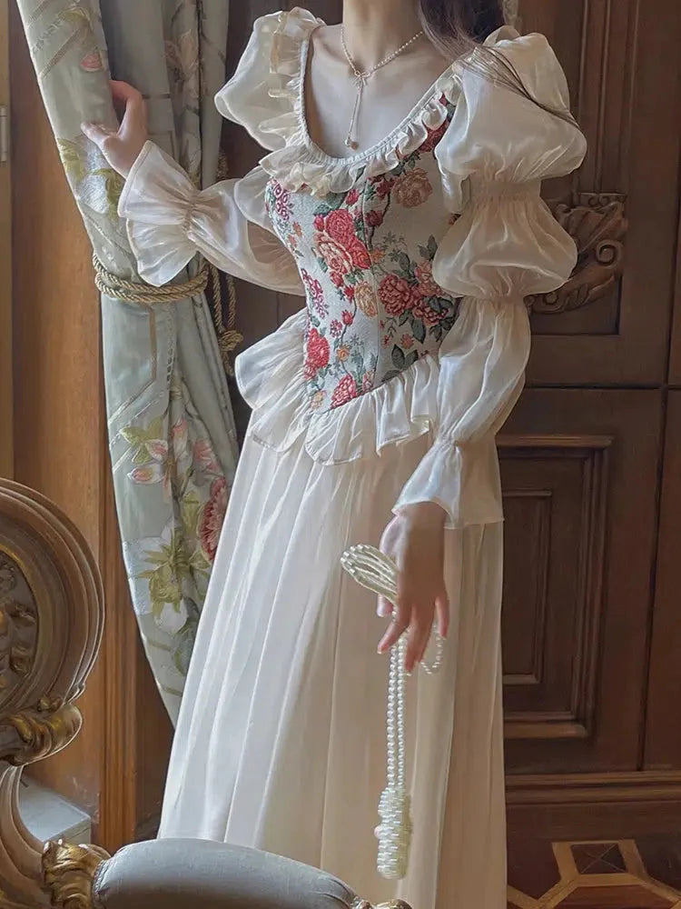 Cottagecore Maxi Dress - KAYSMAR
