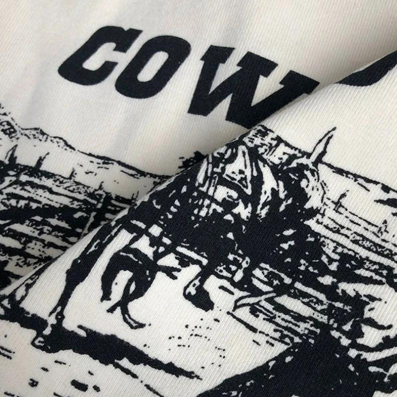 Cowboys Crop Tee - KAYSMAR