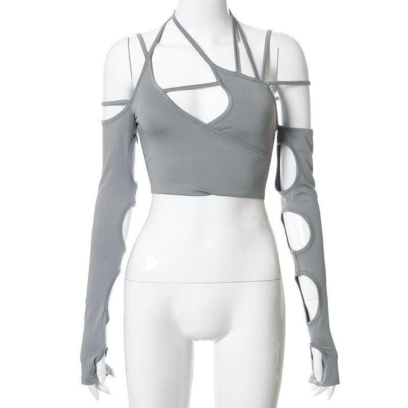 Cut-Out Halter Top - KAYSMAR