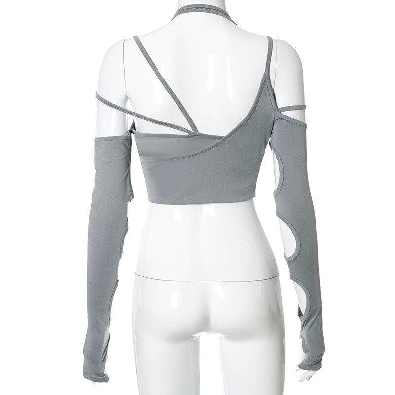 Cut-Out Halter Top - KAYSMAR