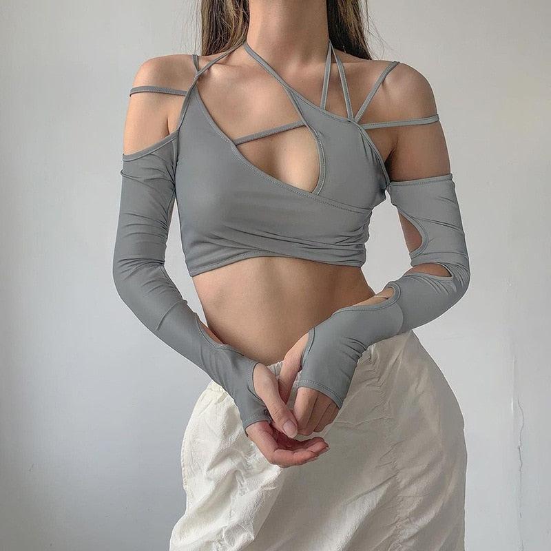 Cut-Out Halter Top - KAYSMAR