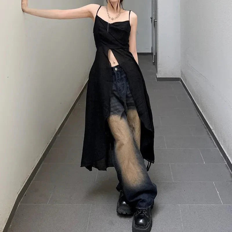 Dress-Like Strap Top - KAYSMAR
