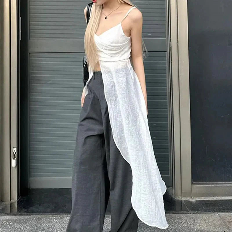 Dress-Like Strap Top - KAYSMAR