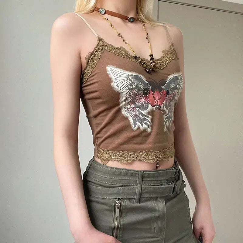 Fairy Grunge Angel Wings Top - KAYSMAR