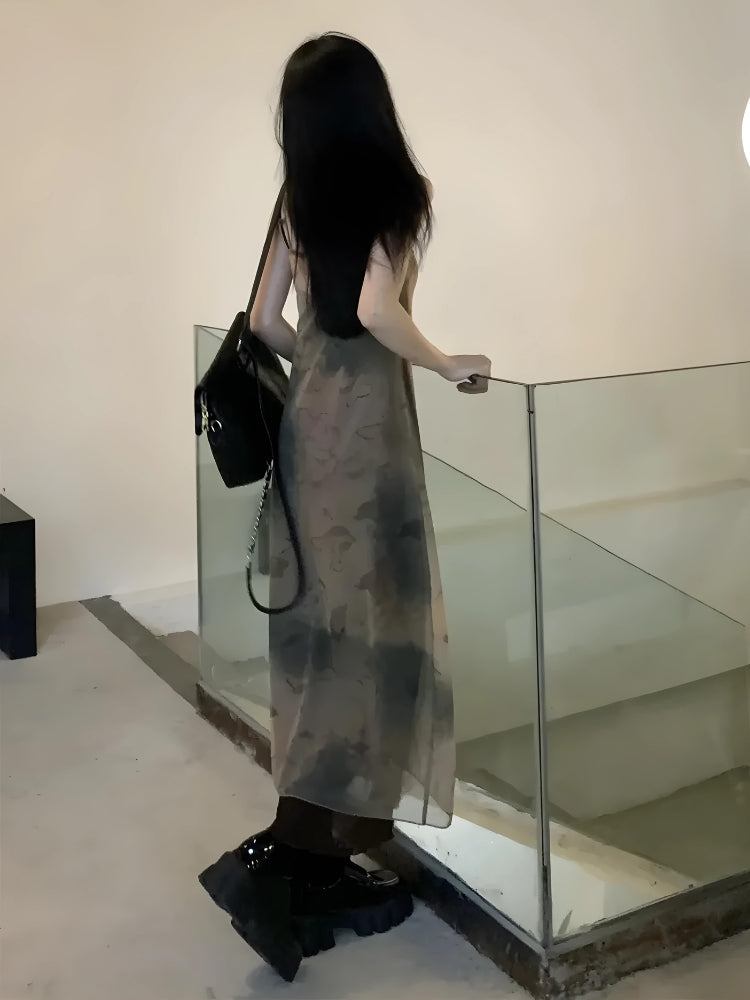 Fairy Grunge Forest Midi Dress - KAYSMAR