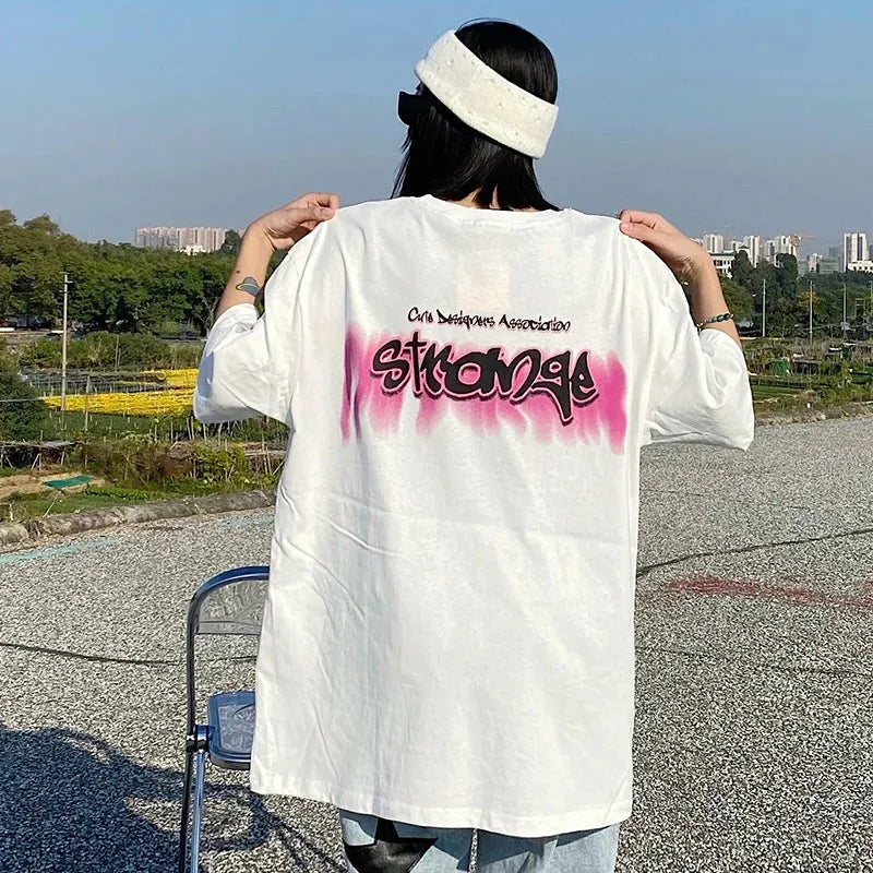 Graffiti Strange Graphic Tee - KAYSMAR