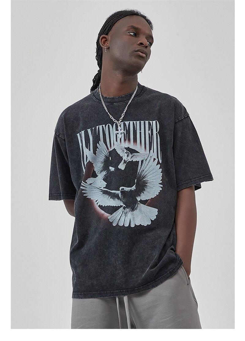 Grunge Fly Together Tee - KAYSMAR