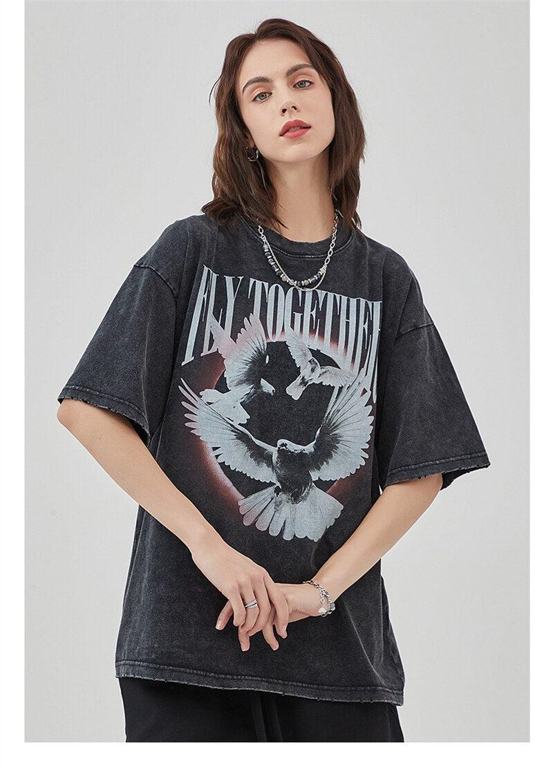 Grunge Fly Together Tee - KAYSMAR