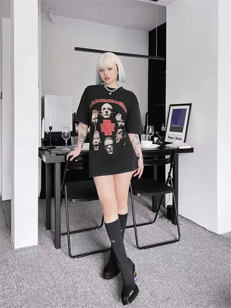 Grunge Rammstein Tee - KAYSMAR