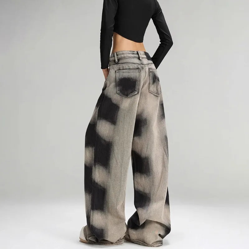 Grunge Sprayed Jeans - KAYSMAR