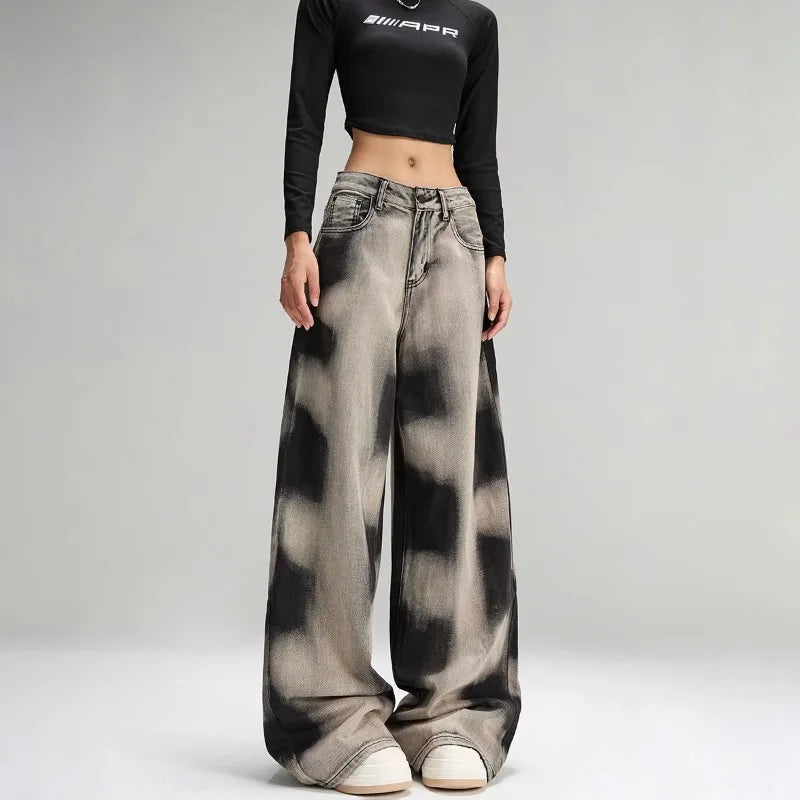 Grunge Sprayed Jeans - KAYSMAR