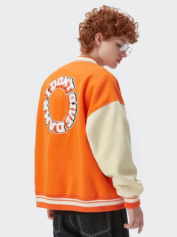 I Don't Give Damn Baseball Varsity Jacket - KAYSMAR