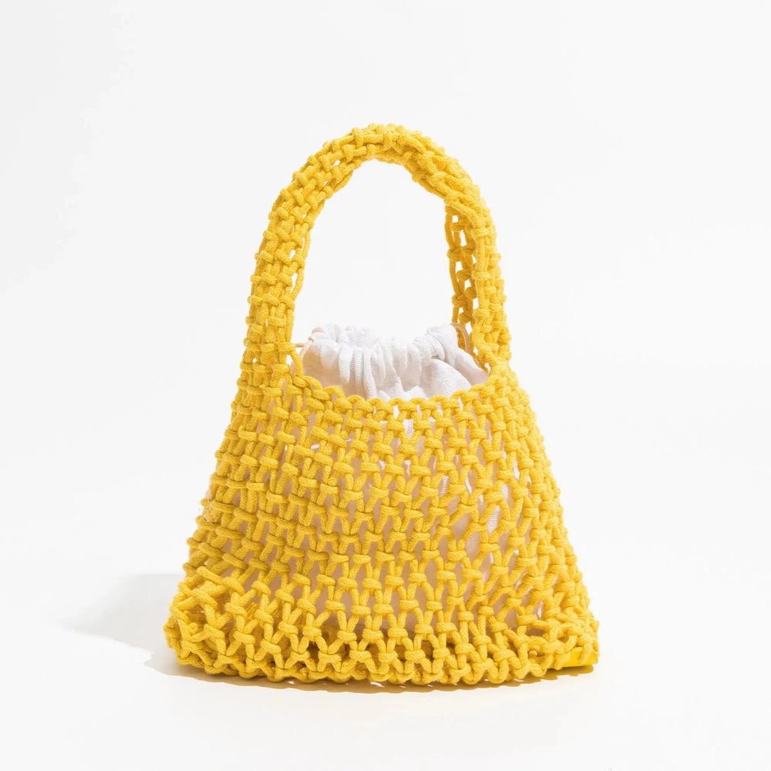 Indie Smiley Flowers Crochet Bag - KAYSMAR