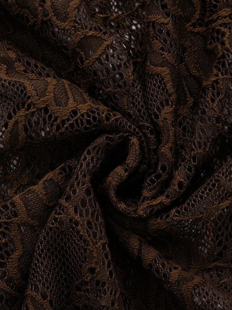 Lace Bodice Maxi Dress - KAYSMAR