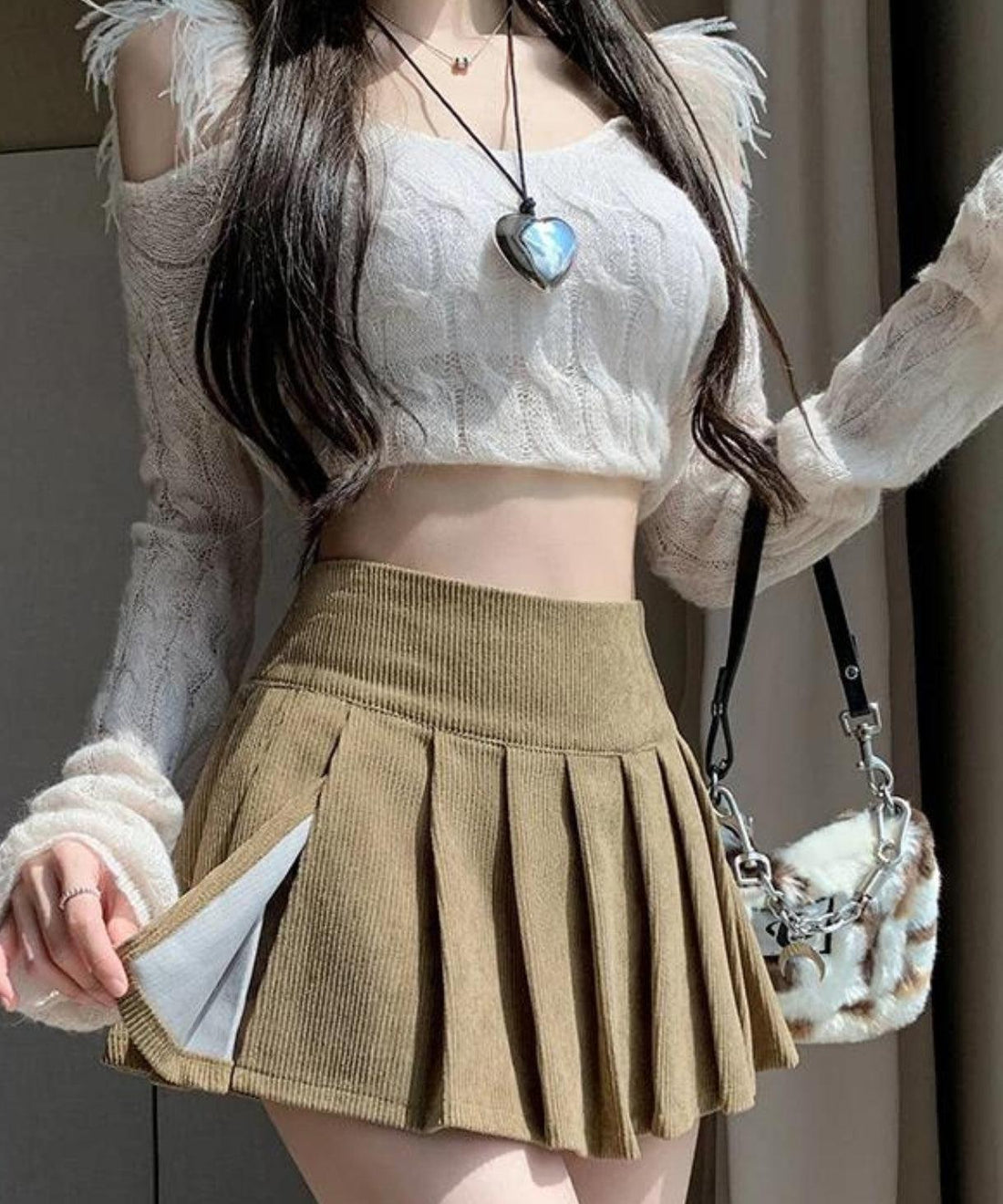 Light Academia Mini Skort - KAYSMAR