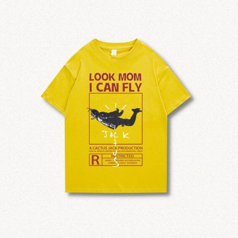 Look Mom I Can Fly Tee - KAYSMAR