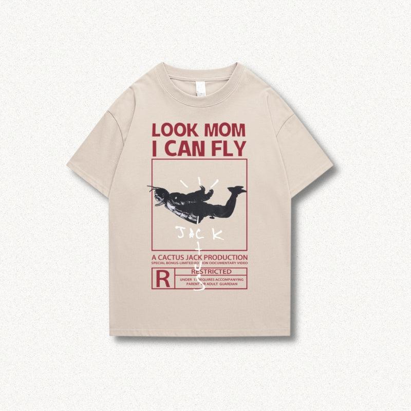 Look Mom I Can Fly Tee - KAYSMAR