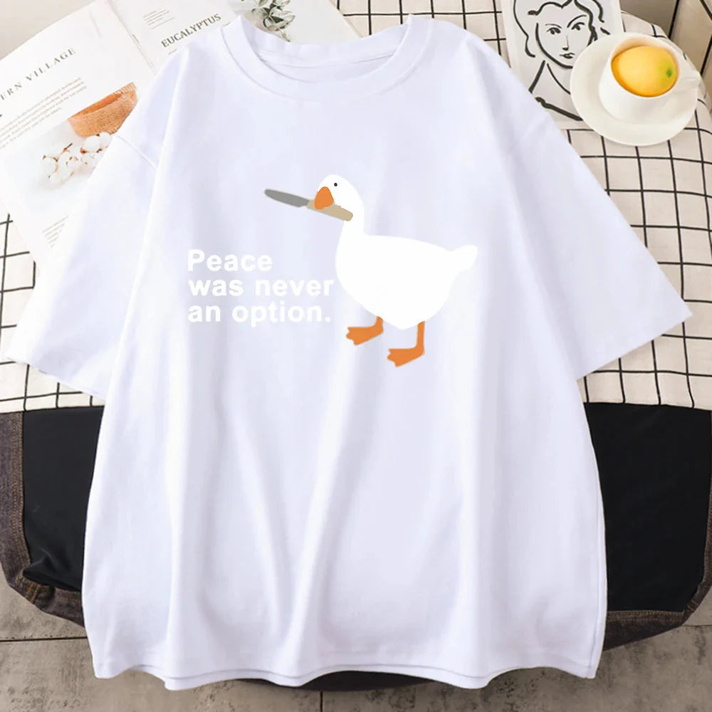 Peace Was Never An Option Tee - KAYSMAR