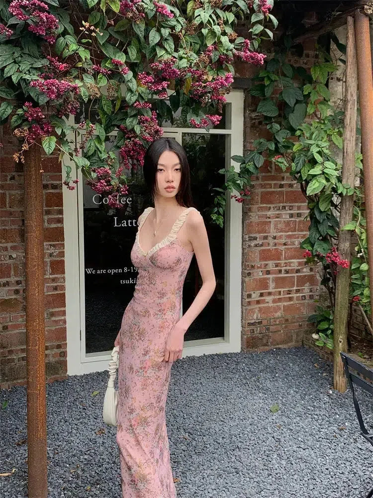 Pink Maxi Dress - KAYSMAR