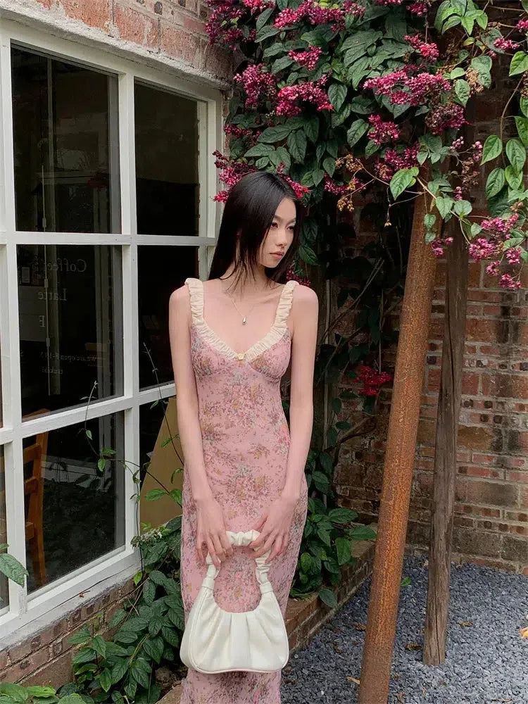 Pink Maxi Dress - KAYSMAR